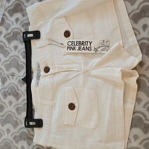 Celebrity new white short